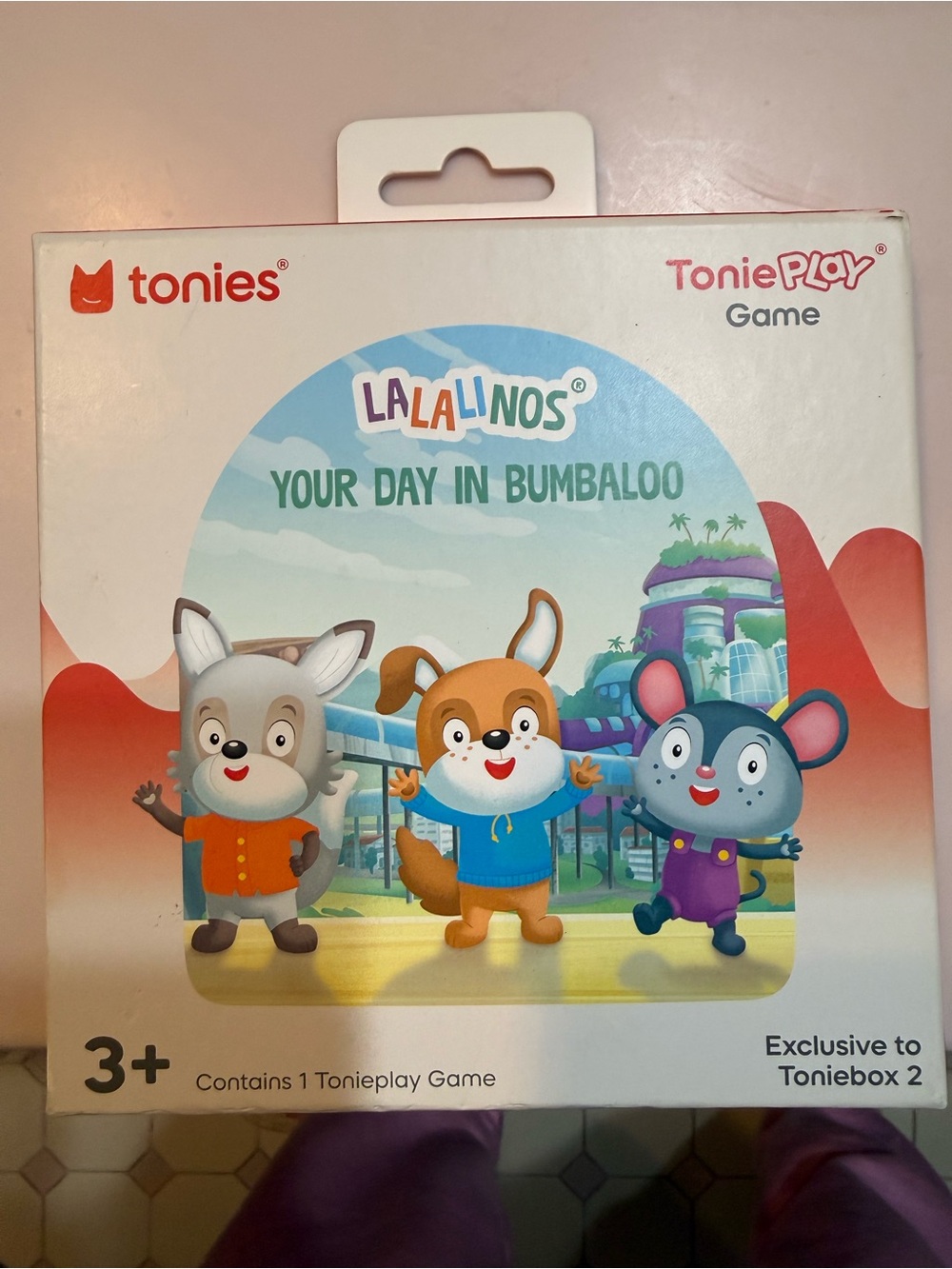 Tonies LaLaLinos Your Day in Bumbaloo ToniePlay Game - For Tonies 2 Only NIB